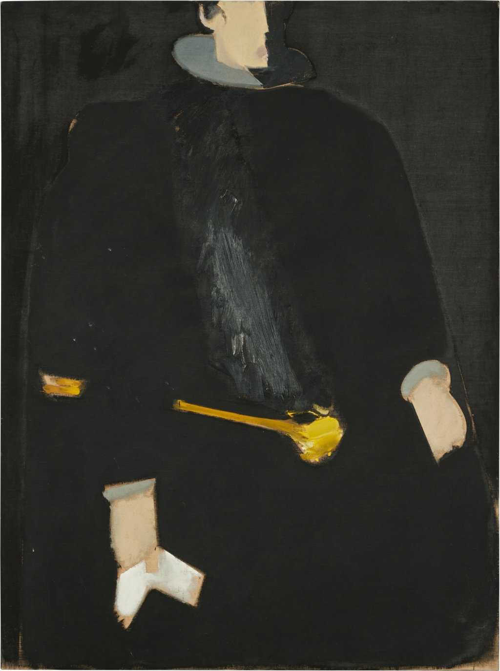La Banda Negra (Felipe IV) by Manolo Valdes estimated at $120,000 (low) to $180,000 (high). Image courtesy of Sotheby's