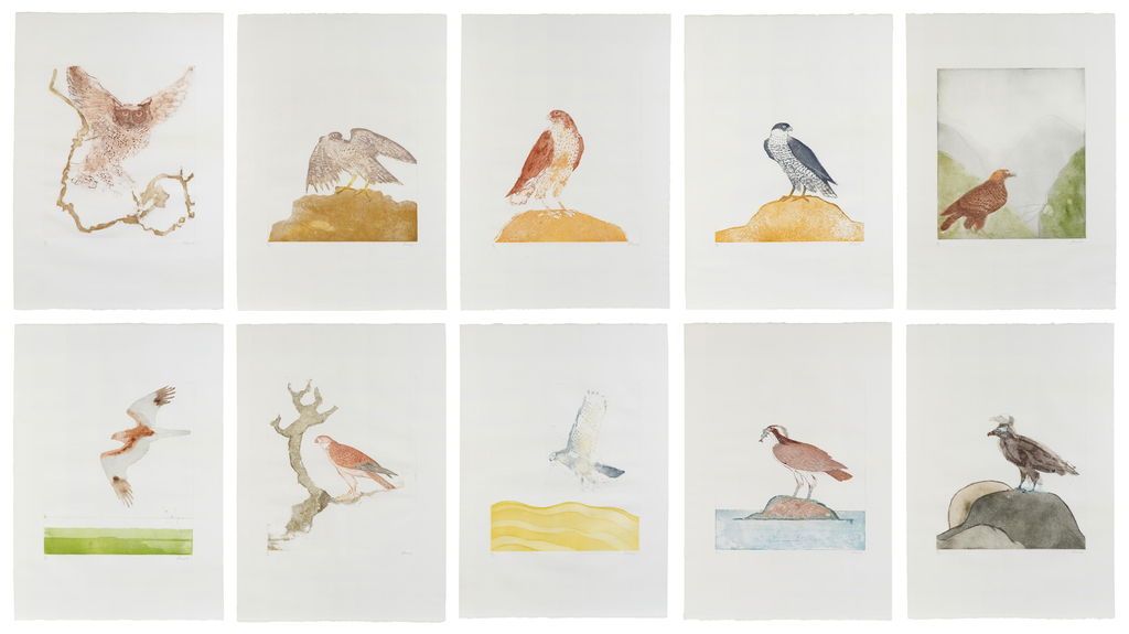 Birds of Prey by Elisabeth Frink sold for $27,900.
Image courtesy of Bonhams