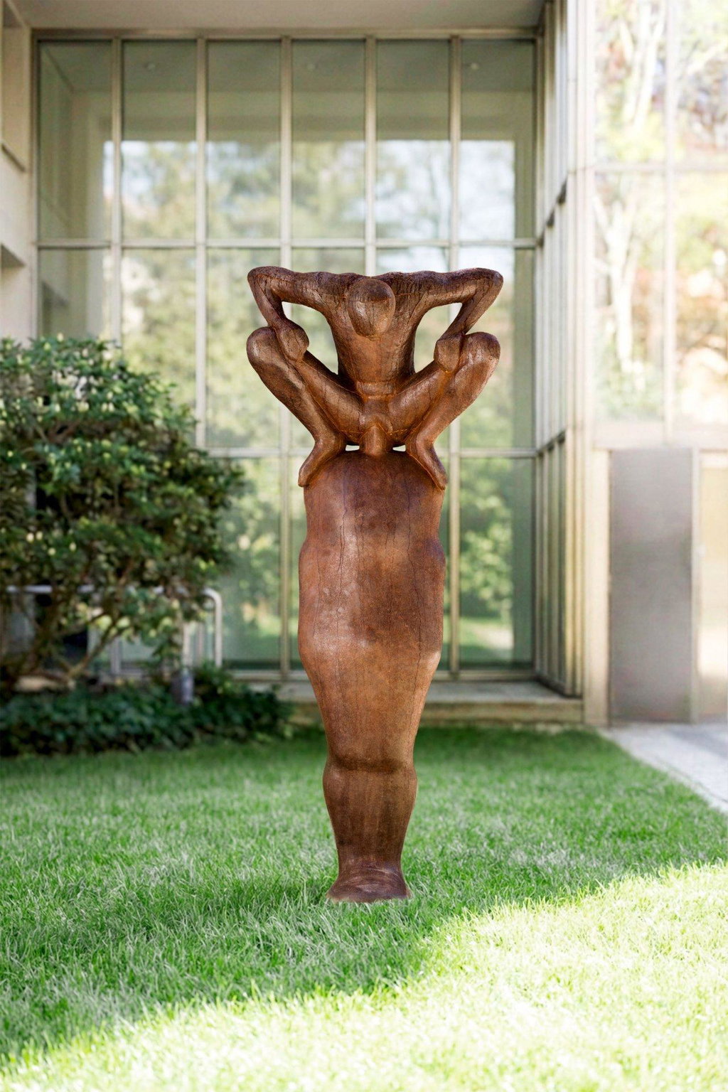 Bearing II by Antony Gormley sold for $629,900. Image courtesy of Grisebach 