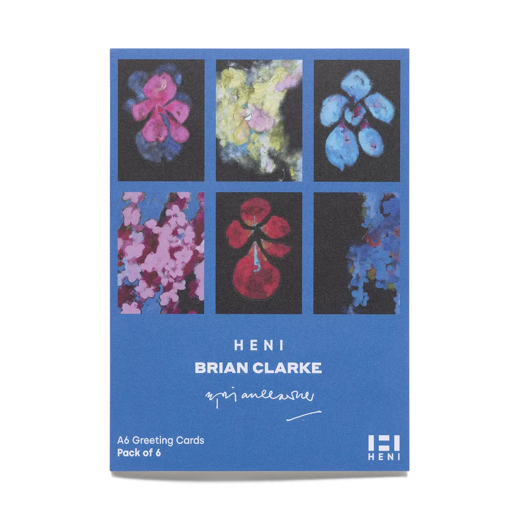 Brian Clarke A6 Greeting Cards - Blue (Pack of 6) image #1 main image