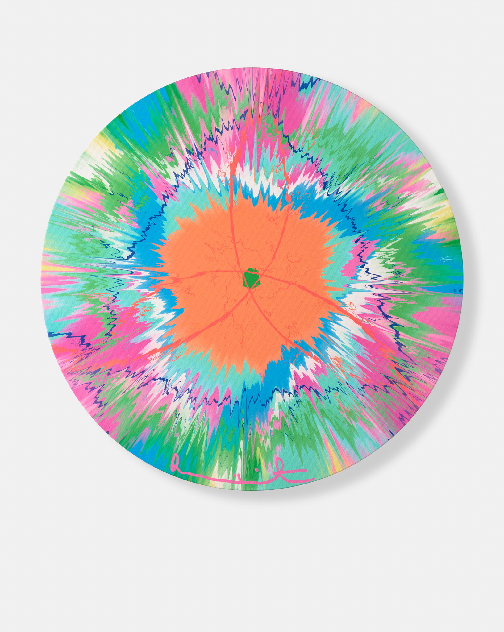 Beautiful, Particularly Delicate, Ever Active Galaxy Painting image #1 main image