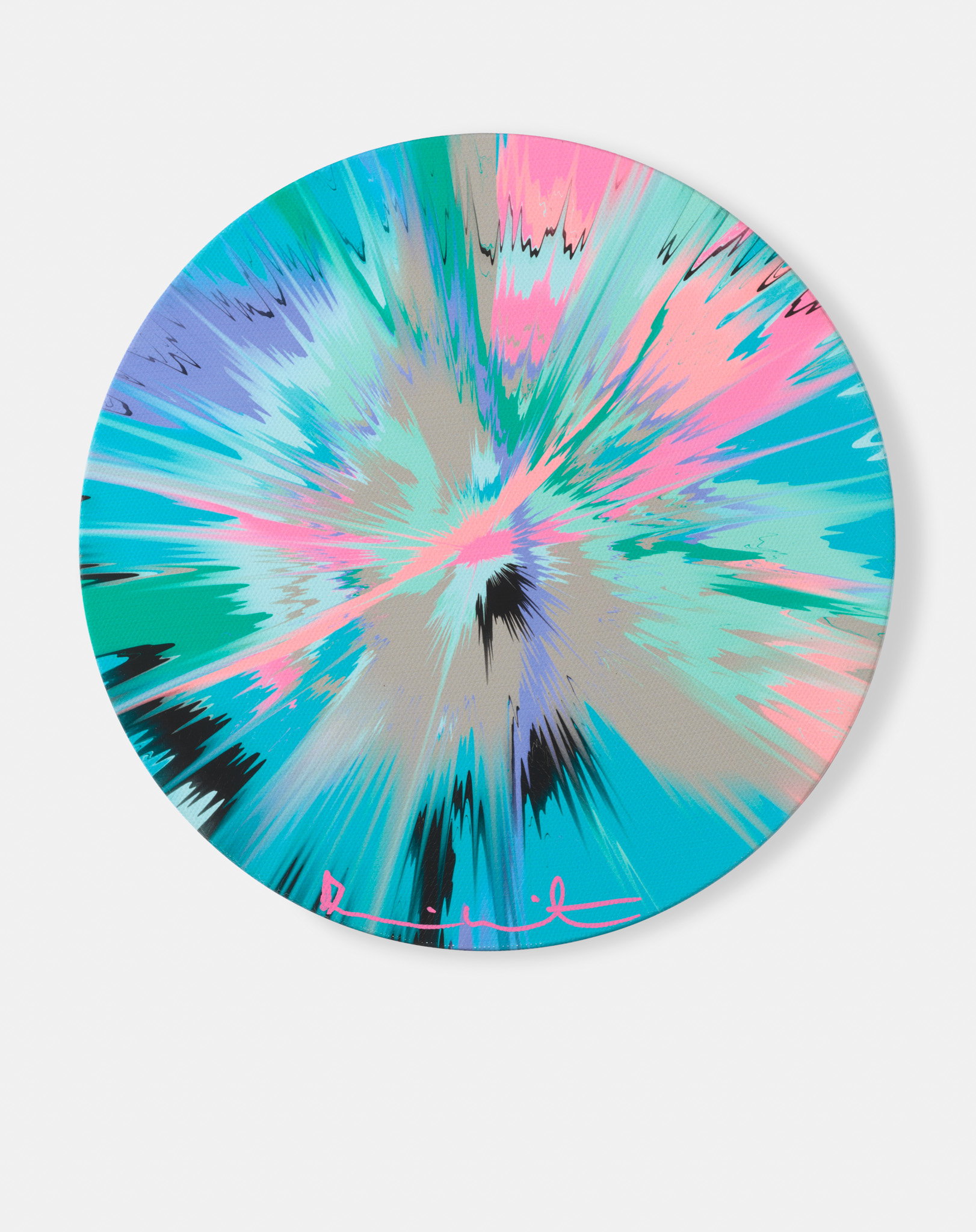 Beautiful, Even Sweeter Than The Full Moonlight, How Wondrously Interesting, Quite Extraordinary Vapor Painting image #1 main image