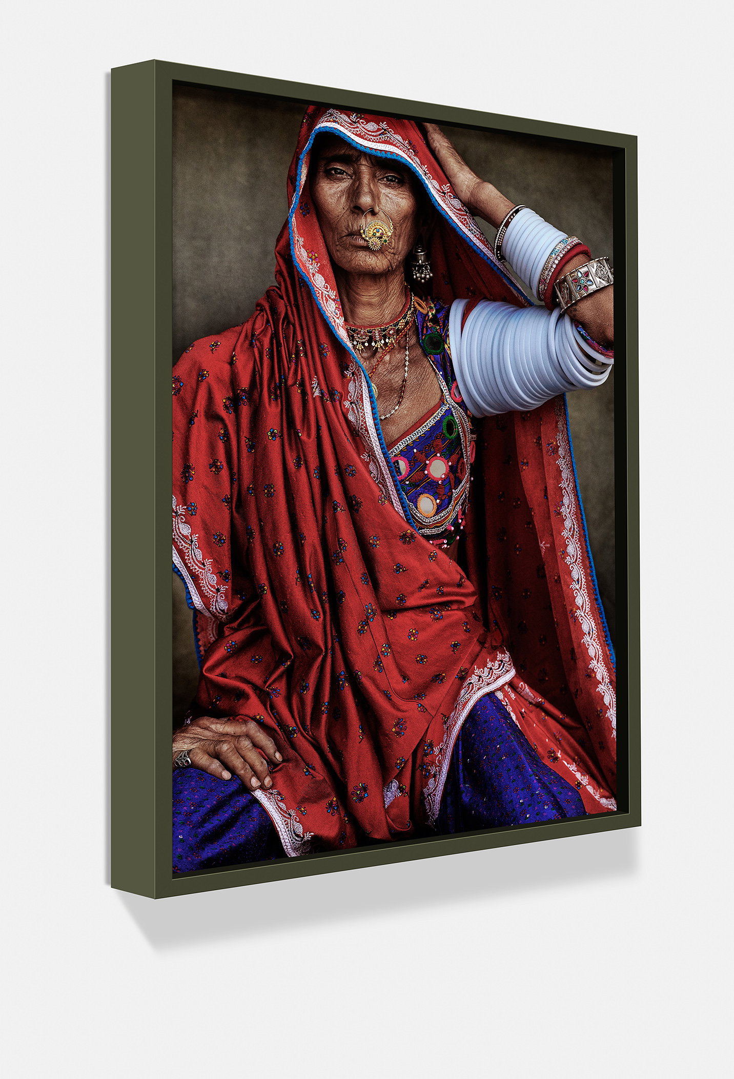 A Woman of the Rabari<br>Rajasthan India 2018 (Large) 4