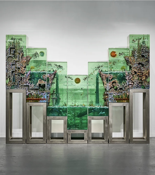 Dustin Yellin: Politics of Eternity at Bruce Museum in Greenwich