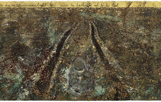 Anselm Kiefer: I wish to die in autumn moonlight even in darkness not to be lost at Galleria Lia Rumma in Milan