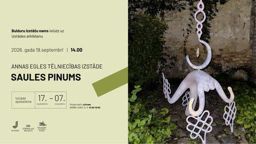 Exhibition 'Solar Plexus' by Anna Egle at the Bulduri Exhibition House, Jūrmala