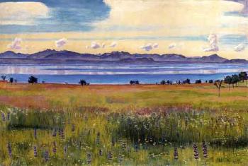 View of Lake Geneva from Saint-Prex. Image courtesy of Sotheby's