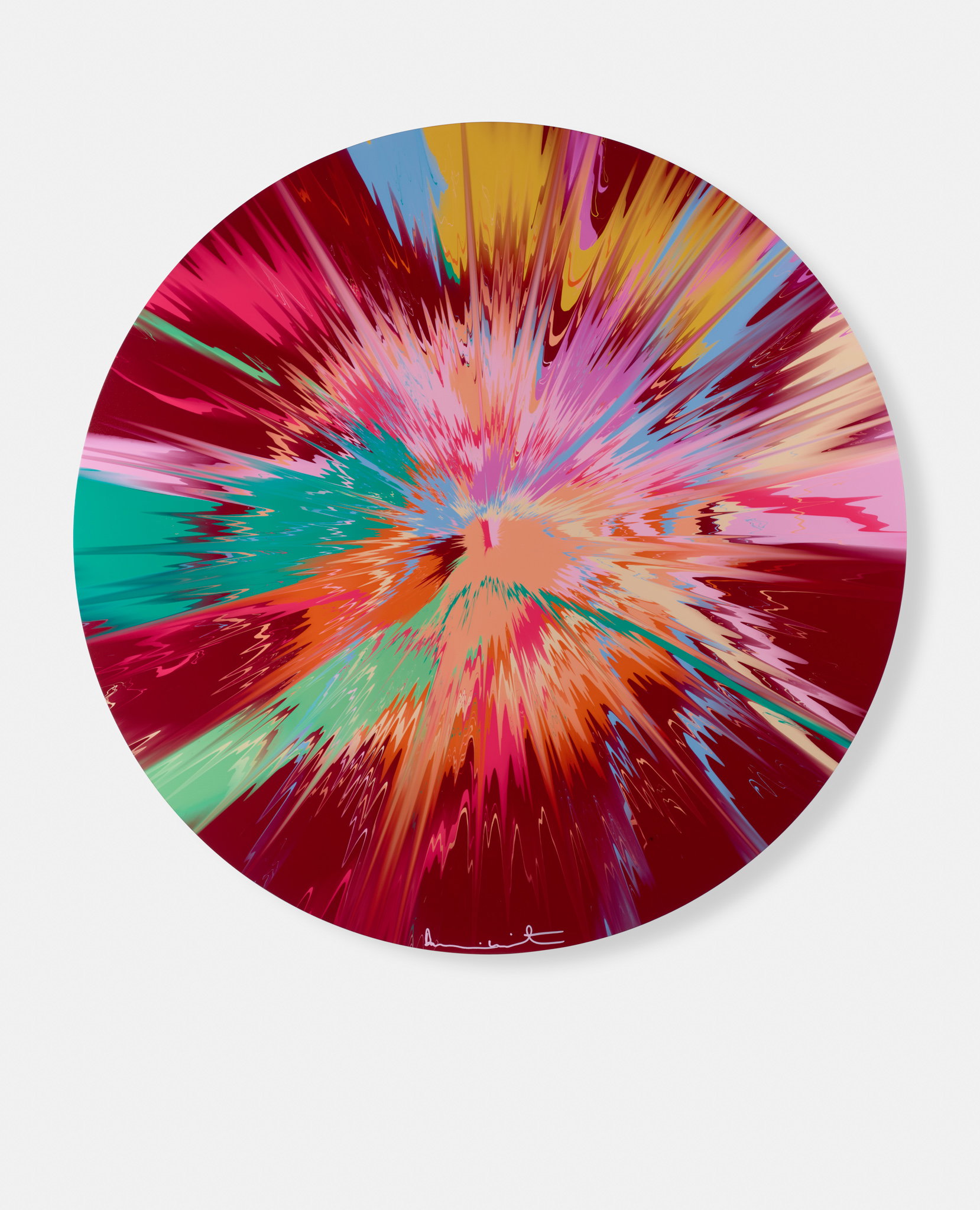 Beautiful, How Uncouth, Unduly Important, Peculiarly Brilliant, Full And Bright Vapor Painting image #1 main image