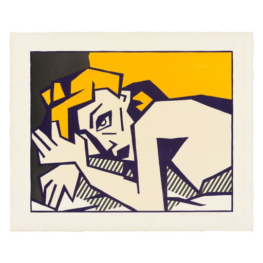 Roy Lichtenstein Work with $26,700 Estimate Goes Unsold at Auction