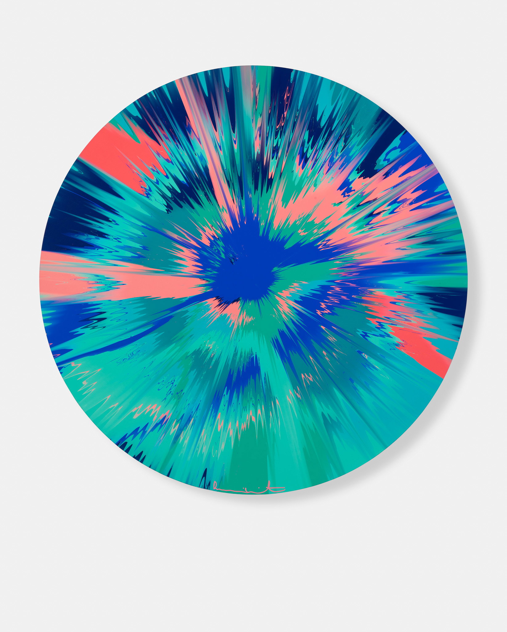 Beautiful, Once Simple-Minded, Ever Courteous, Proudest And Happiest Vapor Painting image #1 main image