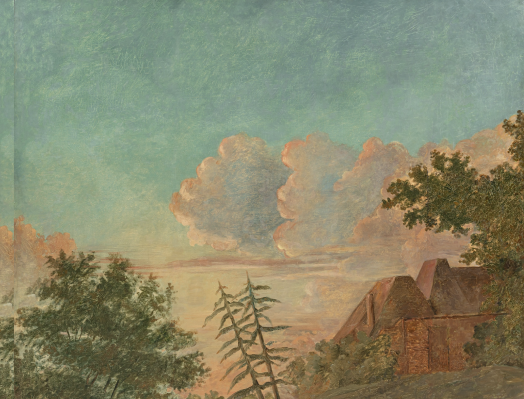 Cézanne's La Ferme (1862-64). Image courtesy of Sotheby's
