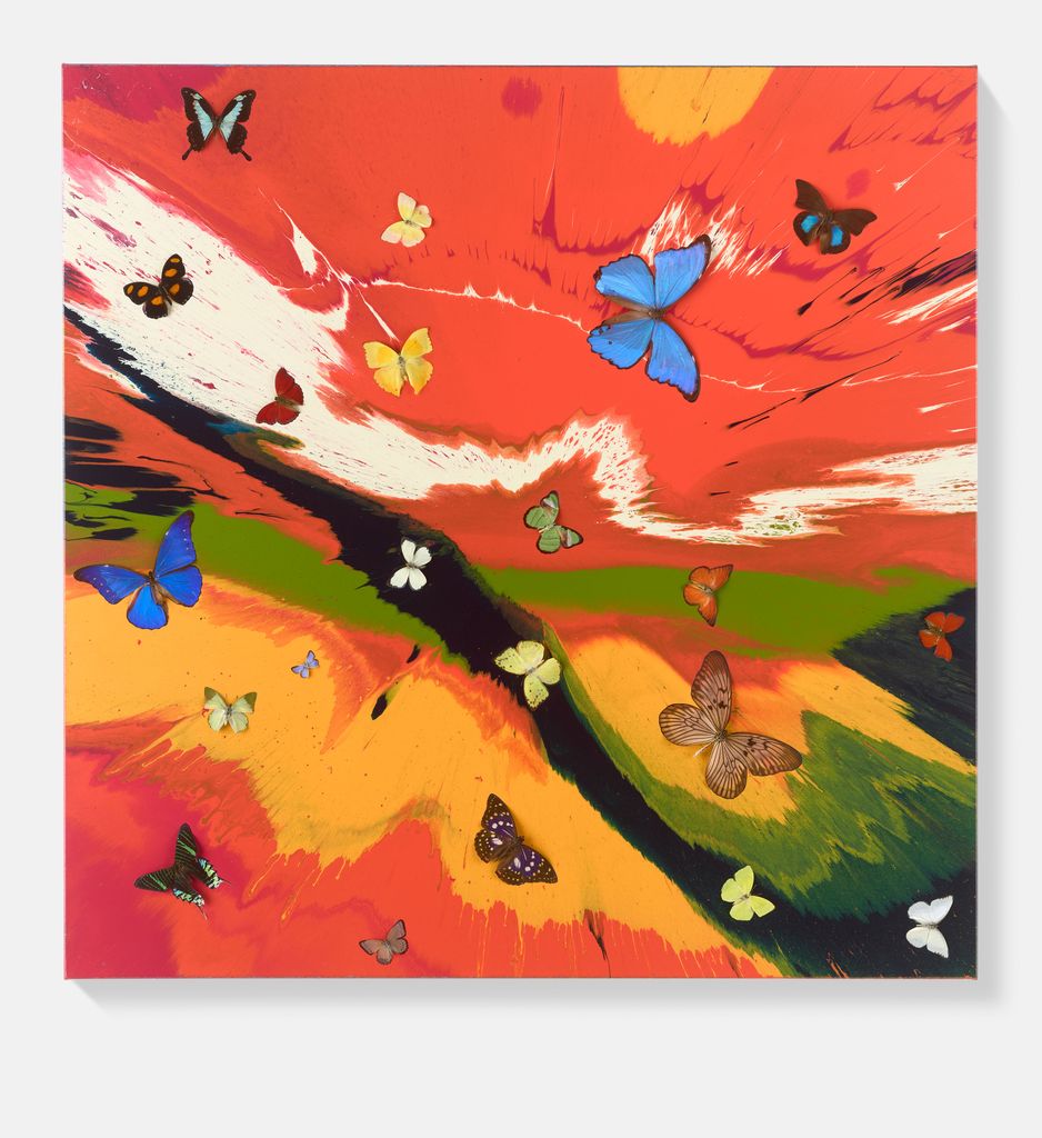 Beautiful Twin Flame Painting (with Butterflies) 1 main image