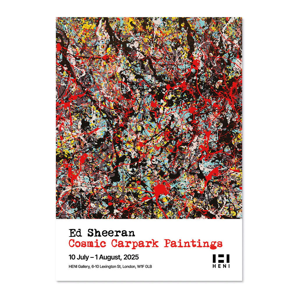 Ed Sheeran - Cosmic Carpark Paintings Poster: Sky Symphony image #1 main image