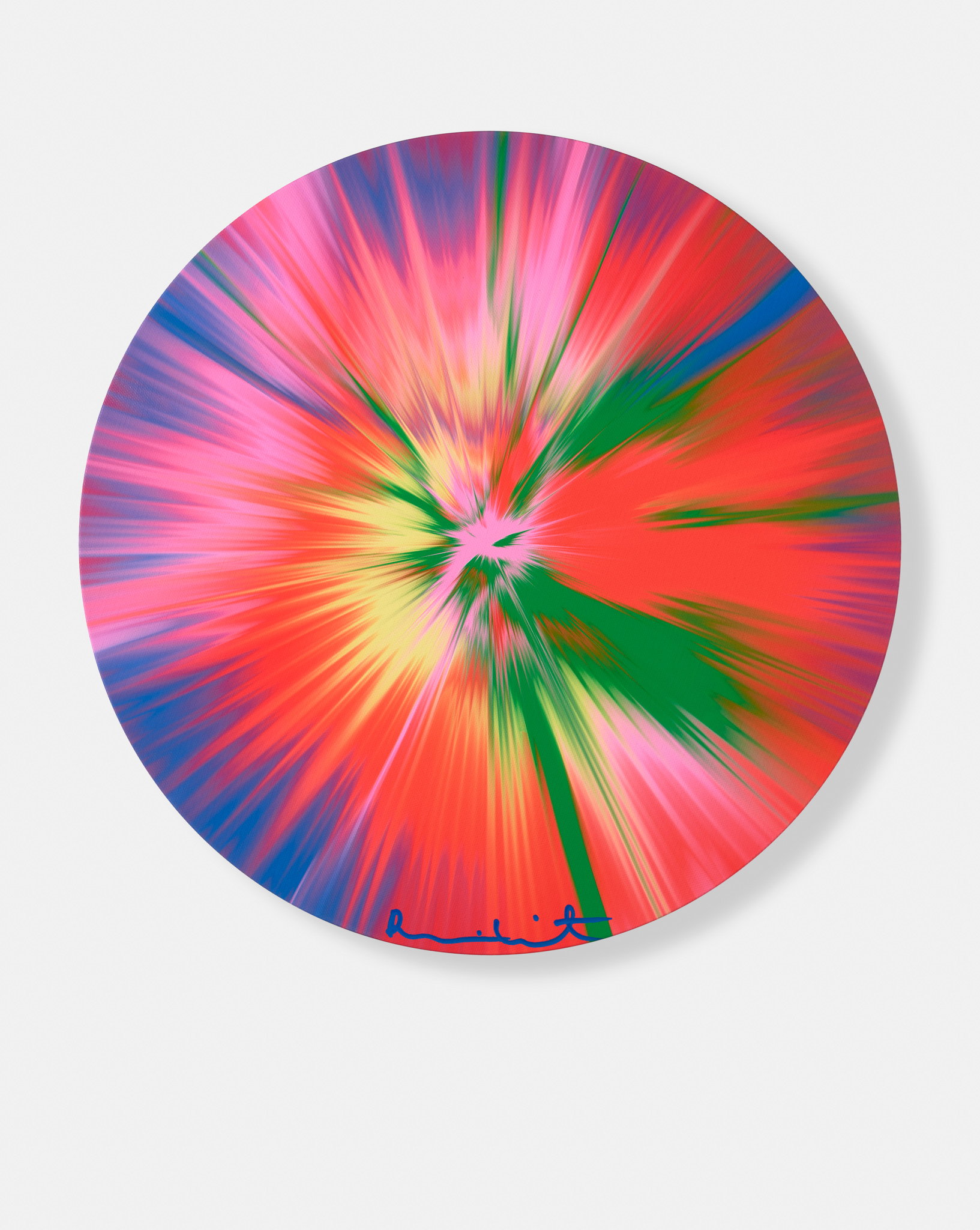 Beautiful, Salt-Tacked Vapor Painting image #1 main image