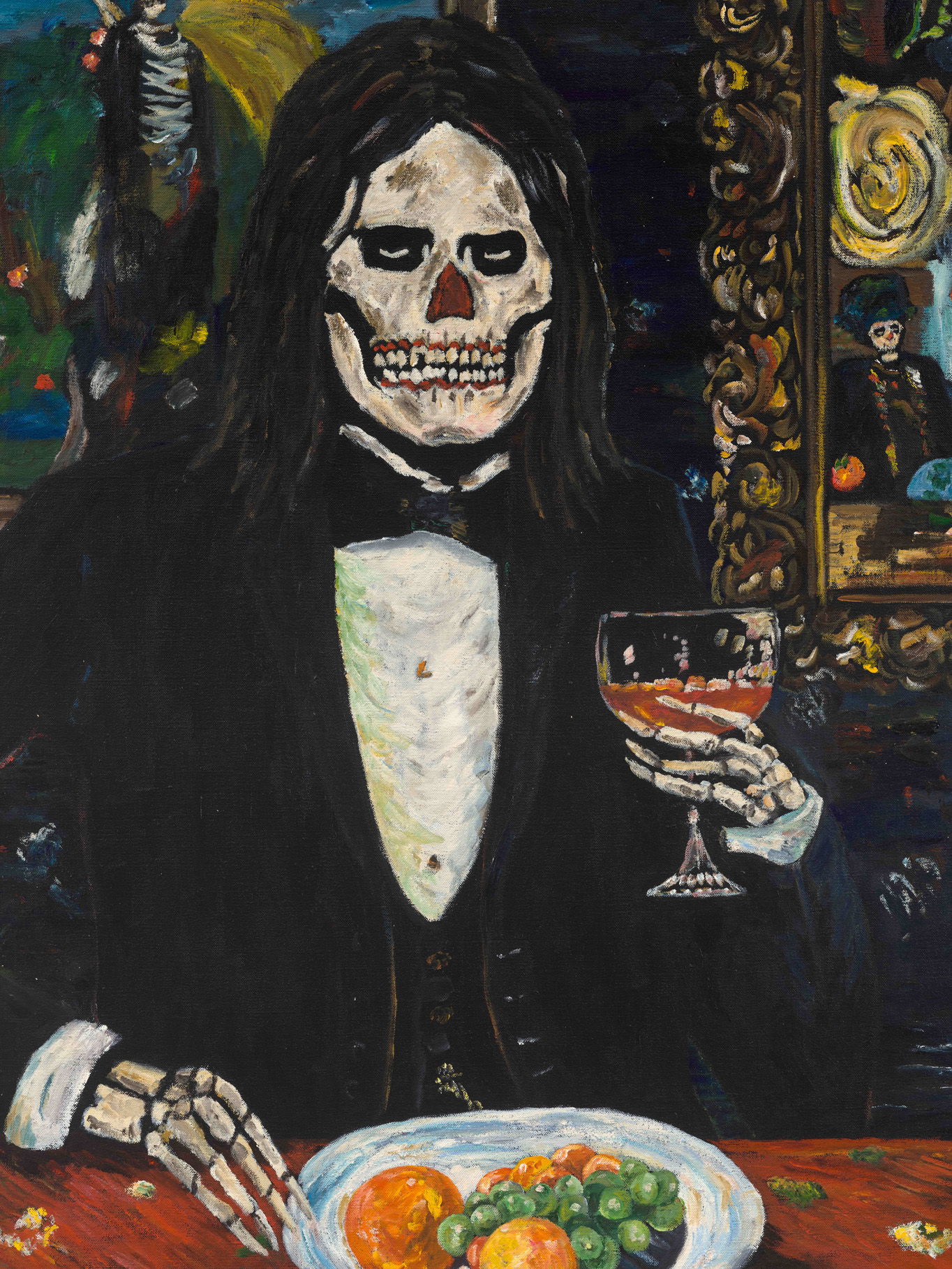 Two Paintings With Fruit Plate 3