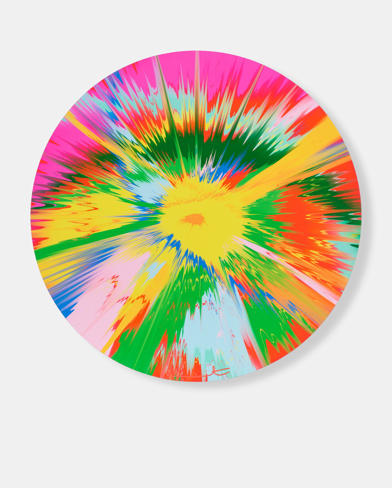 Beautiful, Peculiar But Familiar, Serene And Smiling Vapor Painting image #1 main image