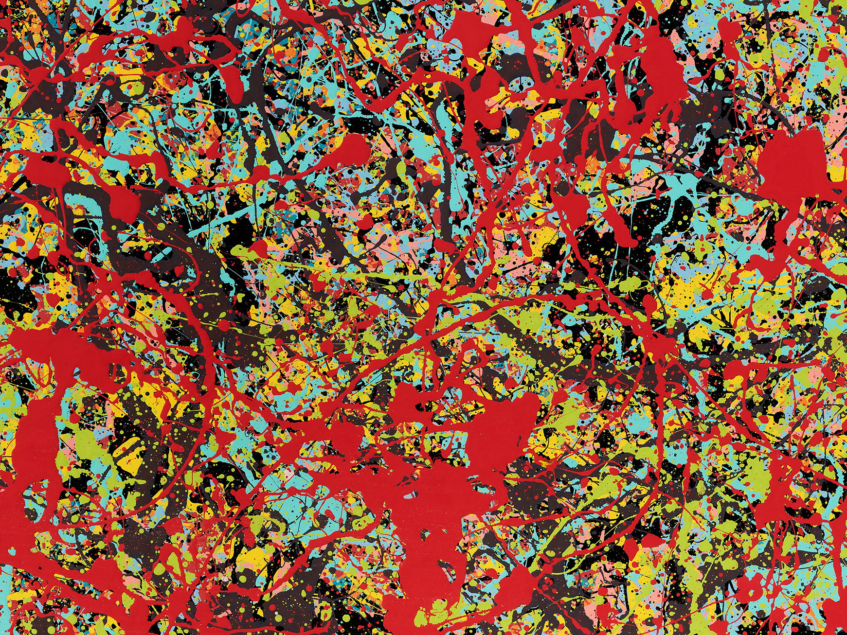 Night Sky, Drenched in Red 3