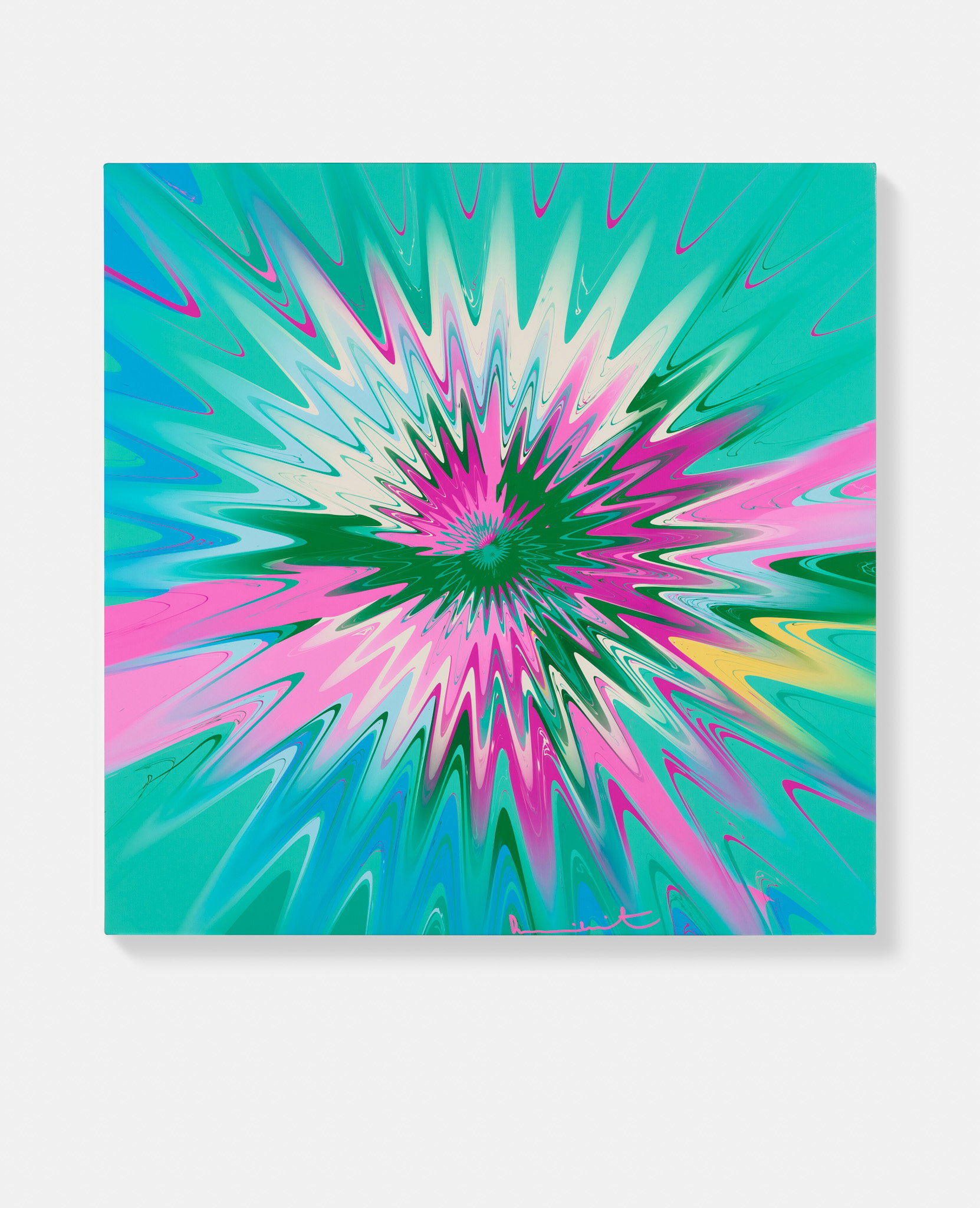 Beautiful, Wholesome-Feeling Implosion Painting image #1 main image