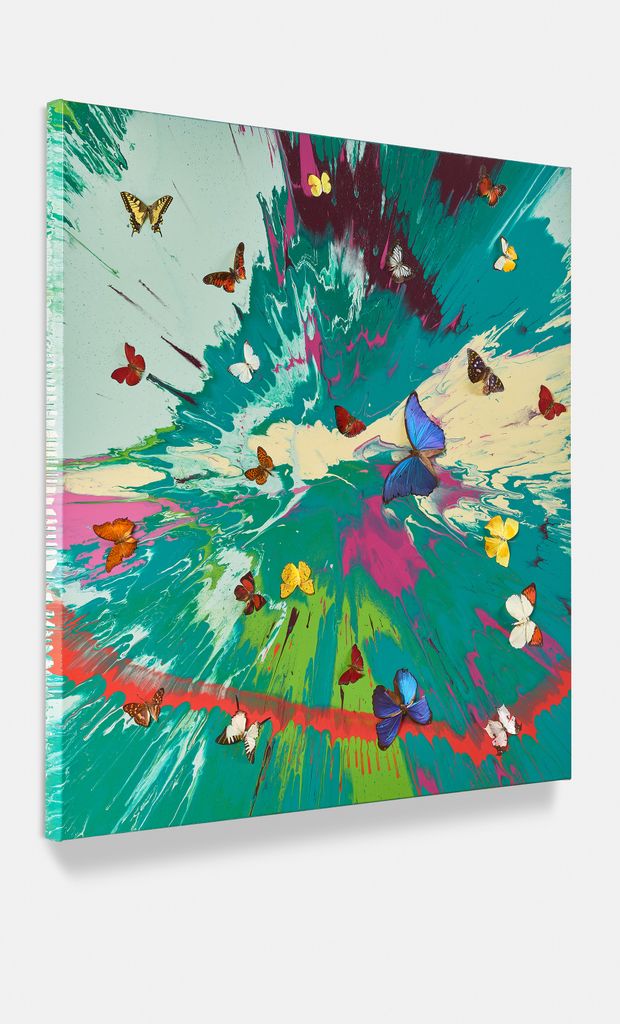 Beautiful Beyond Understanding Painting (with Butterflies) 2