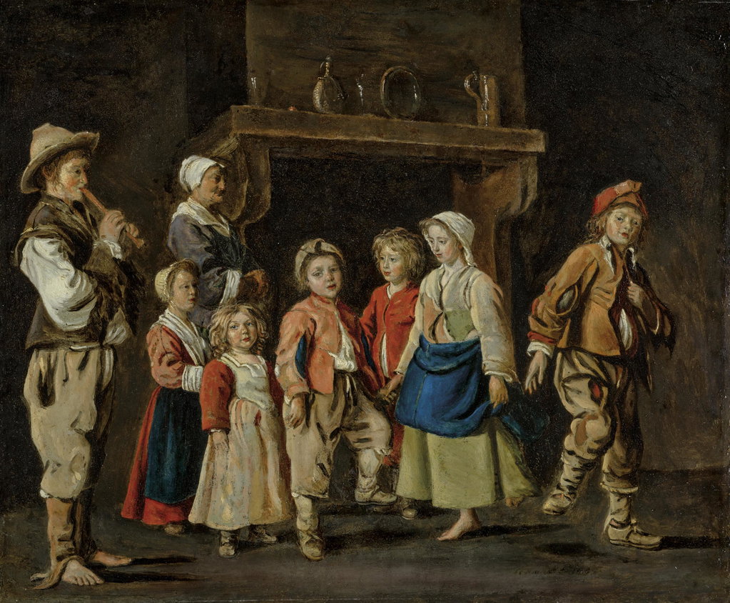 The Little Dancers or The Preparation for the Dance by Antoine Le Nain estimated at $1.74m (low) to $2.9m (high). Image courtesy of Christie's