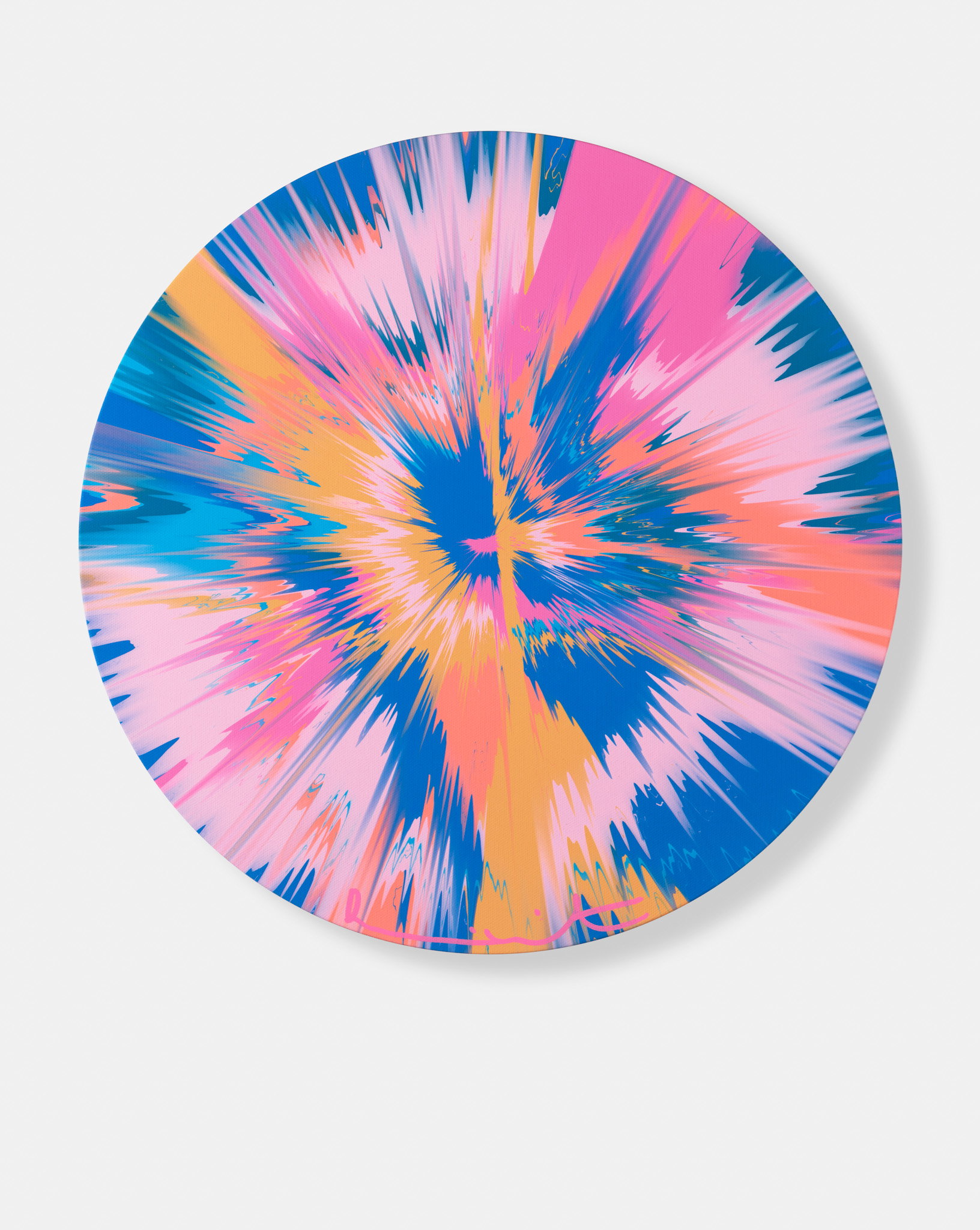 Beautiful, Truly Amiable, Natural And Voluntary, The Keenest, Even Most Ardent Vapor Painting image #1 main image