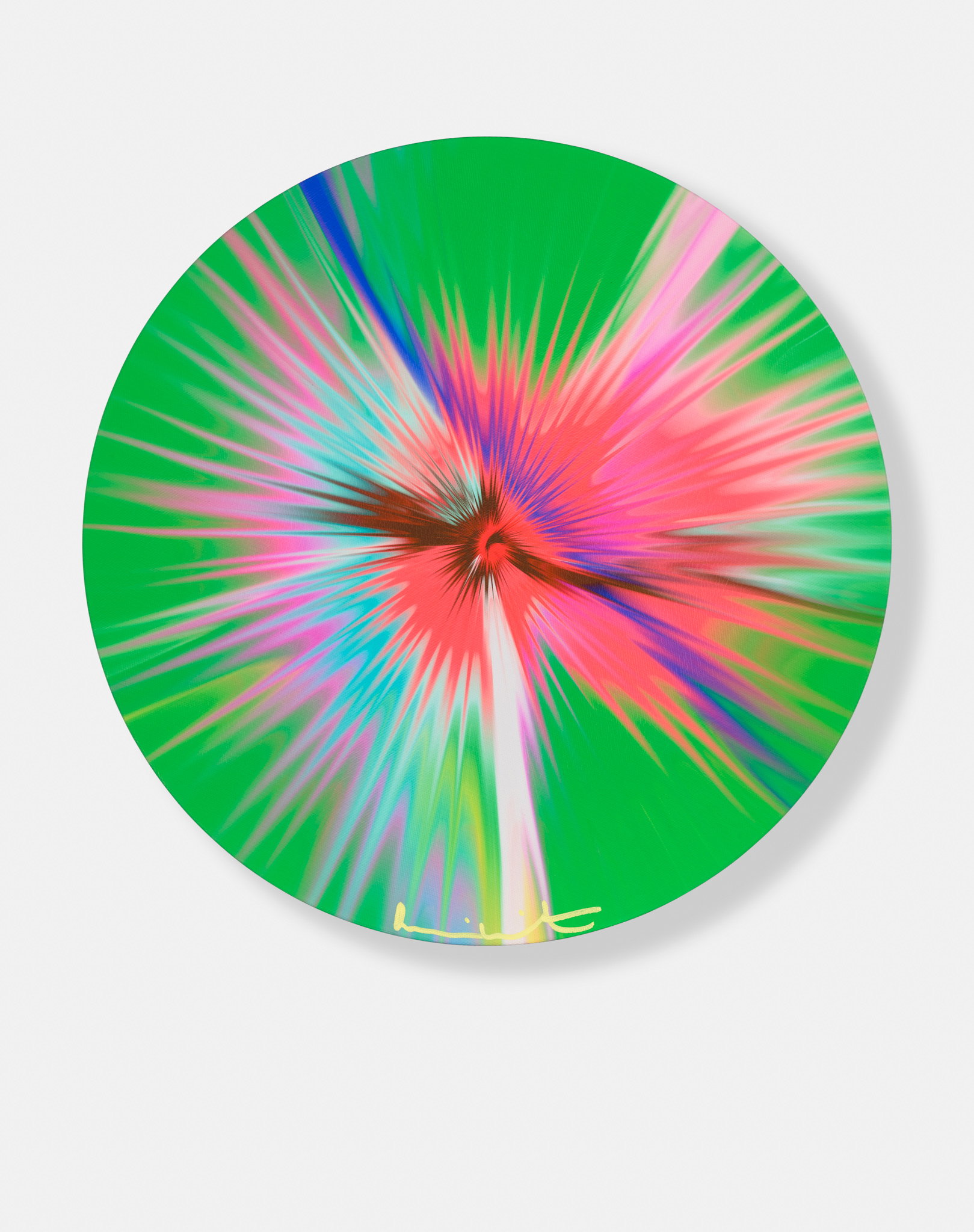 Beautiful, Benevolently Serene, Clouded And Overcast Explosion Painting image #1 main image