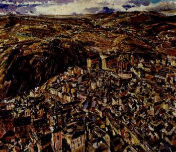Toledo from the Alcazar (1929). Sold for $1.16m in 2005. Image courtesy of Christie's