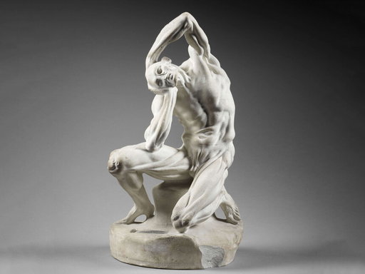 Michelangelo and Rodin. Living bodies