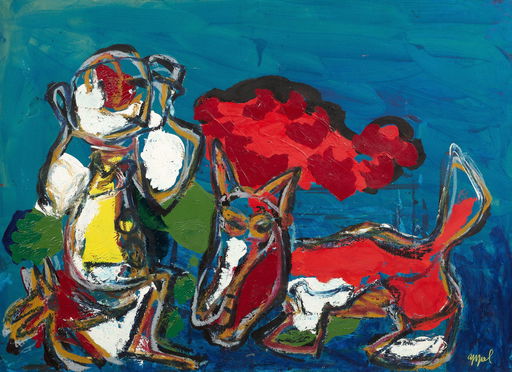 Karel Appel Work Sells for 94% Above Estimate at Auction