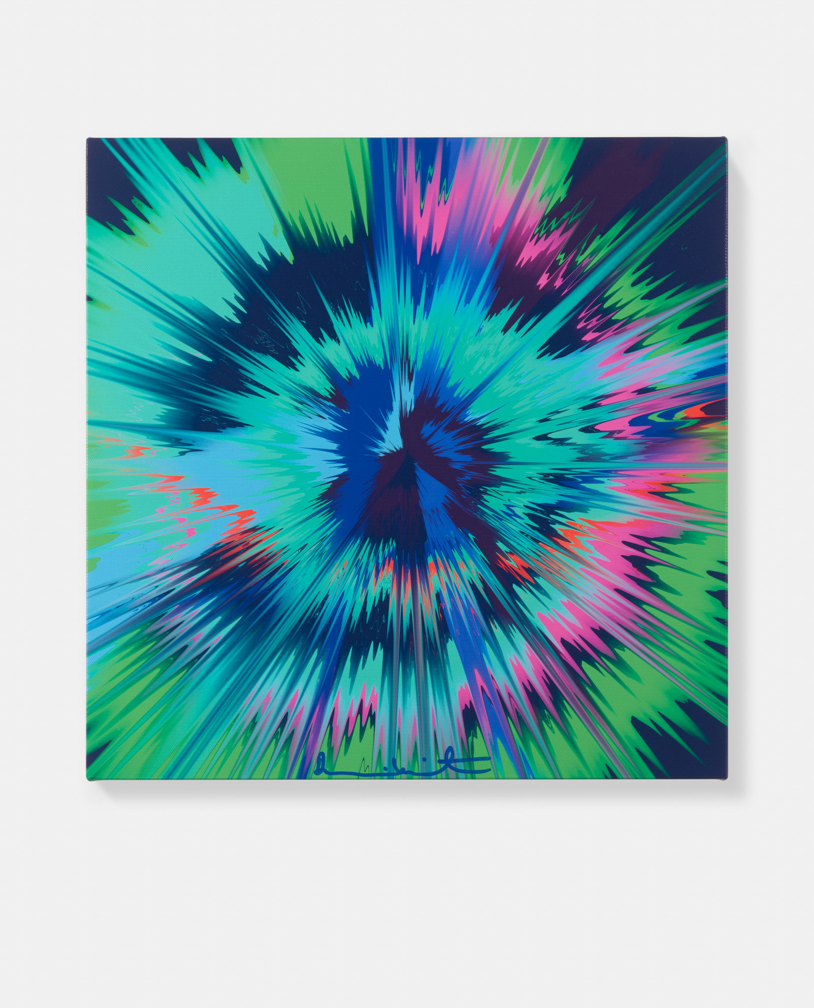 Beautiful, Clearly Distinguishable Still, Even The Most Poetical, Rich And Gaudy Vapor Painting image #1 main image