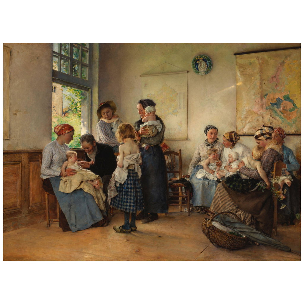 La Vaccination. Image courtesy of Bonhams