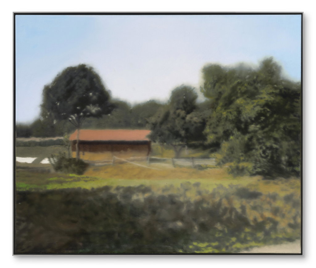 Schober (Haybarn) by Gerhard Richter sold for $11.21m. Image courtesy of Christie's