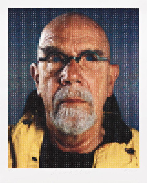 Chuck Close Work Heads to Auction