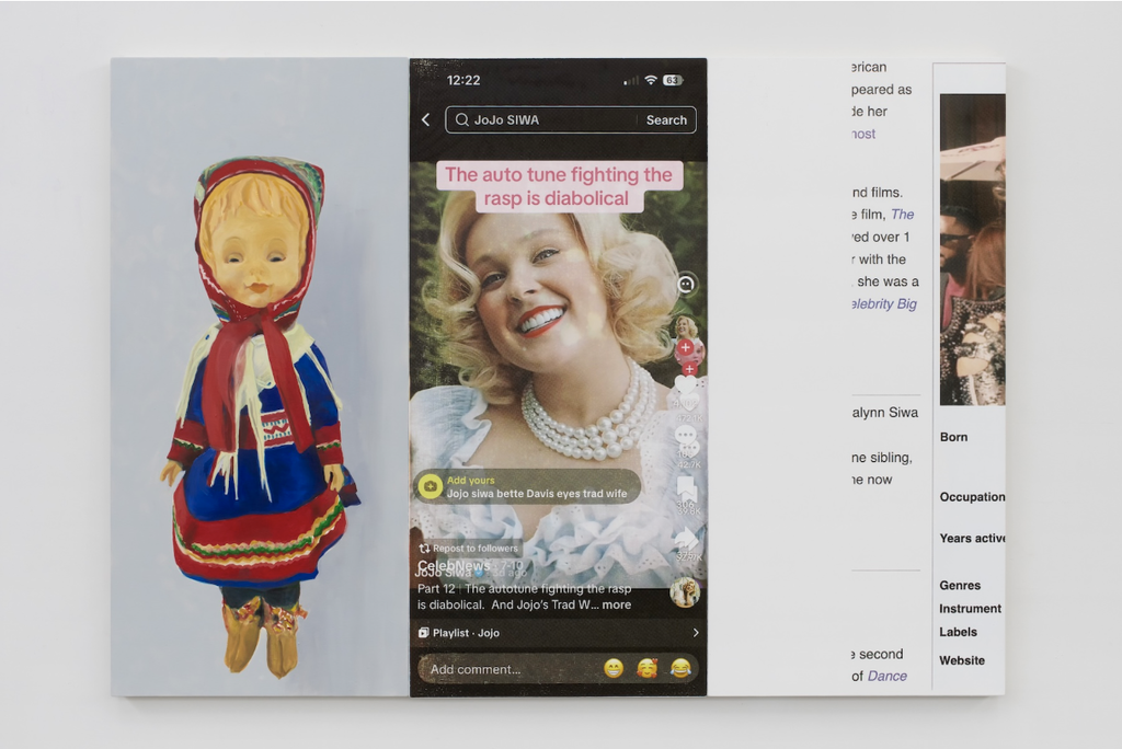 Julia Wachtel, Return to Content a/b, is presented by Klemm's. Image courtesy of Klemm's Berlin