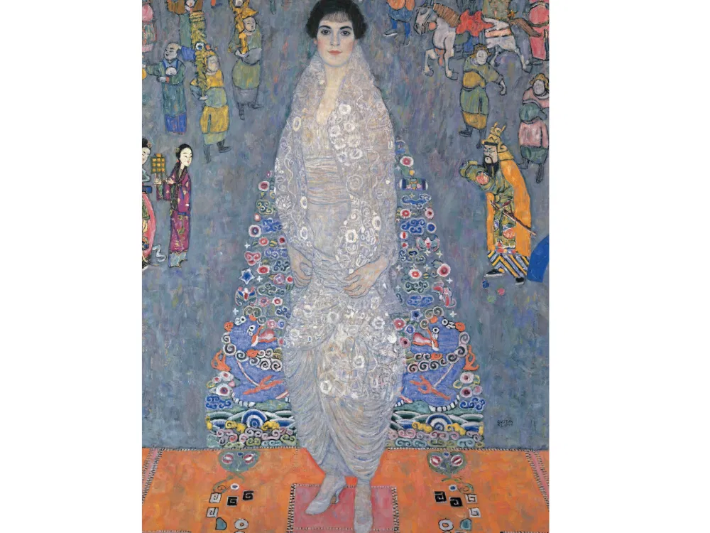 Gustav Klimt's Bildnis Elisabeth Lederer (Portrait of Elisabeth Lederer). Courtesy of Sotheby's
