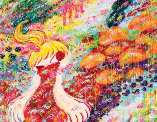 Ayako Rokkaku Work Heads to Auction