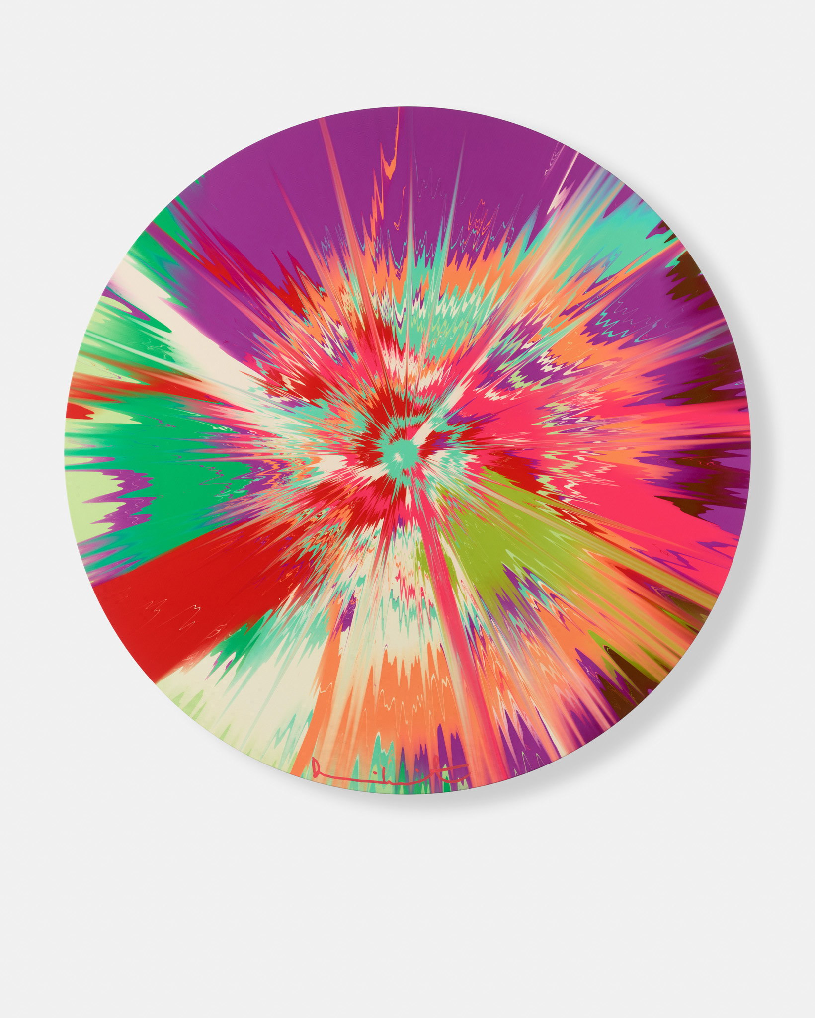 Beautiful, Humbly-Crowned Vapor Painting image #1 main image