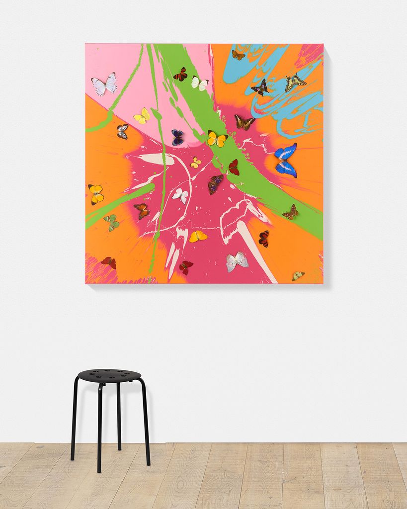 Beautiful Keeping Zen Whilst Moving at Speed Painting (with Butterflies) scale image