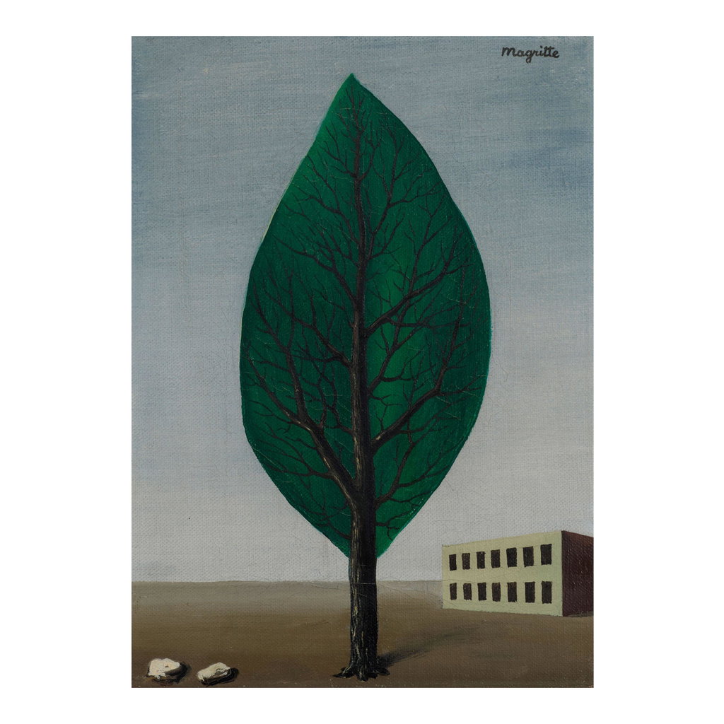 Le miroir vivant by Rene Magritte estimated at $1m (low) to $1.5m (high). Image courtesy of Bonhams