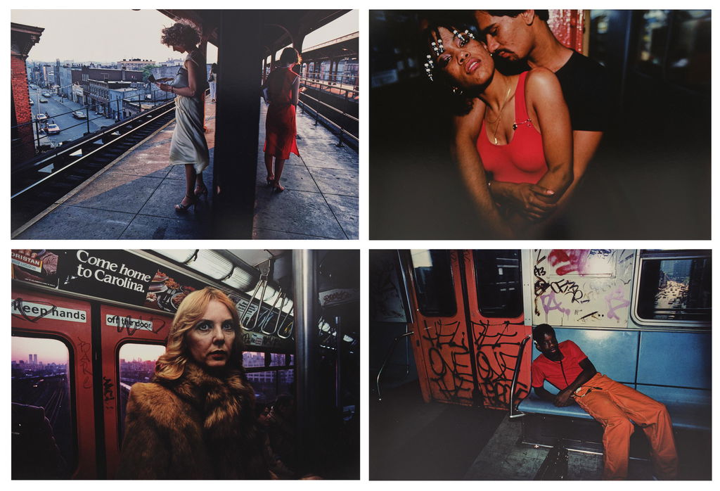 Subway (1980) by Bruce Davidson sold for $82,500.
Image courtesy of Phillips