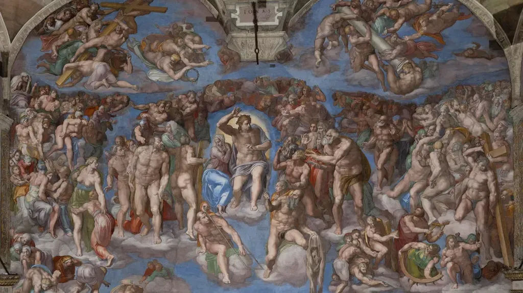 Michelangelo's Last Judgement gets a clean-up