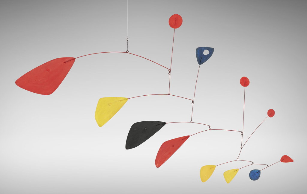 Untitled by Alexander Calder estimated at $2m (low) to $3m (high). Image courtesy of Christie's