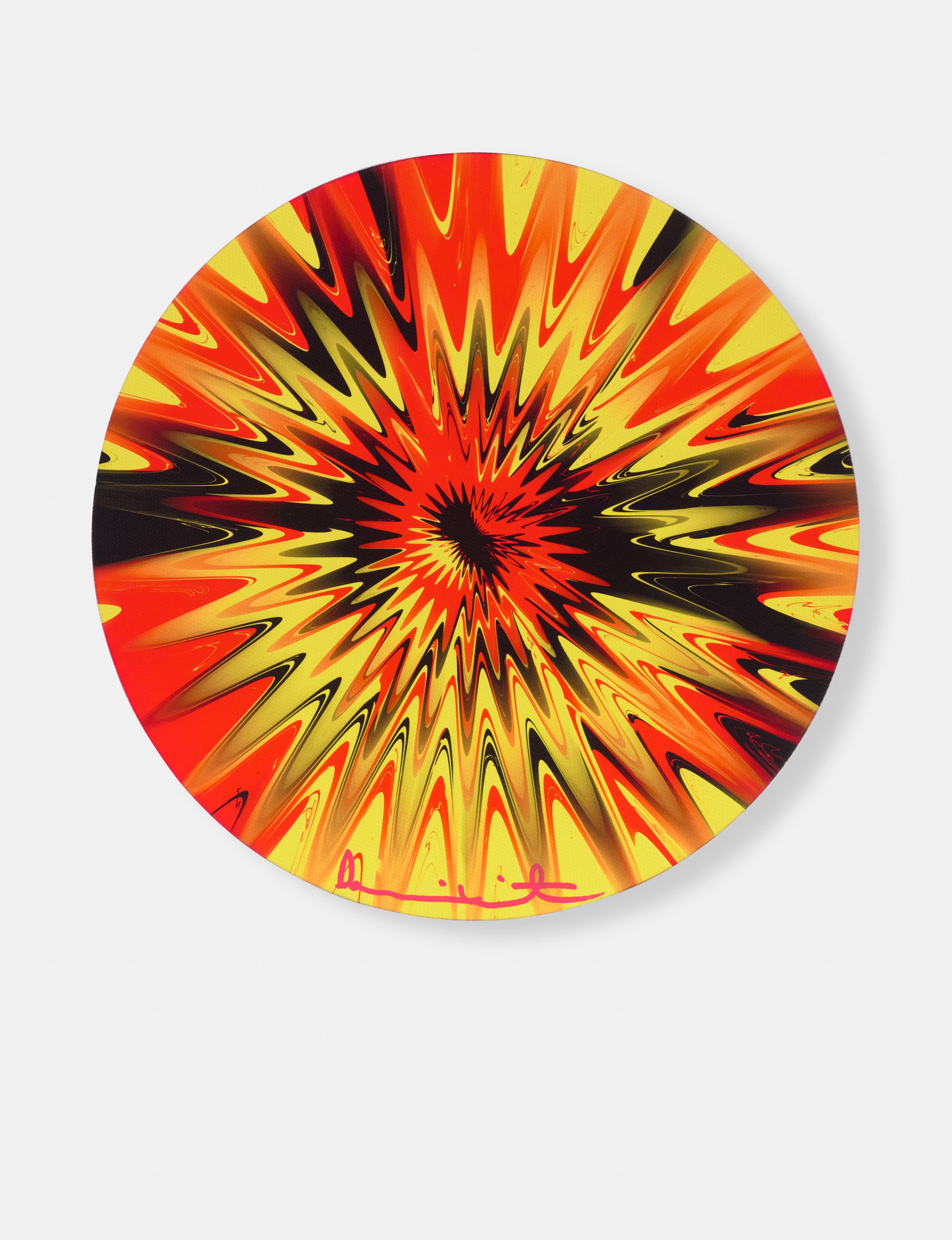 Beautiful, Exceedingly Pungent, Jolly And Bitter Implosion Painting image #1 main image