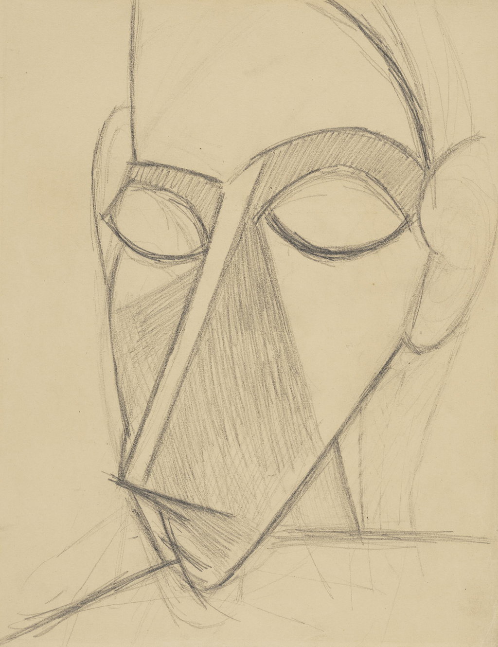 Quarter of Brie Nose (Study for Les Demoiselles d'Avignon or Nude with Drapery) by Pablo Picasso sold for $1.19m.
Image courtesy of Christie's