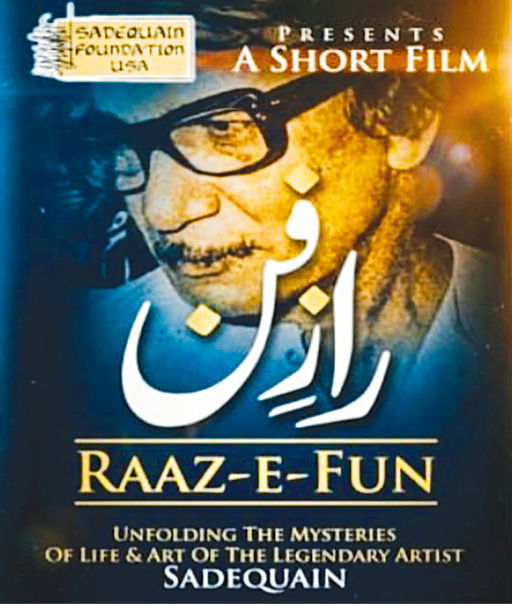 Film on life of legendary artist Sadequain screened at Alliance Française