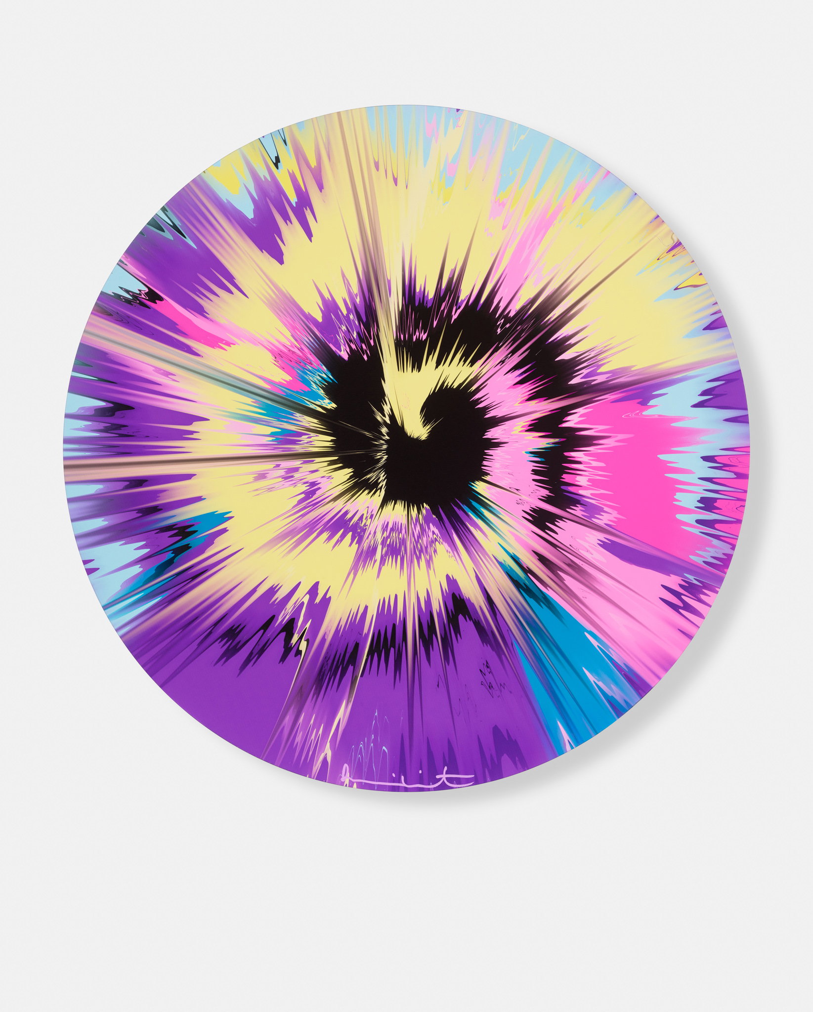 Beautiful, Intrinsically Virtuous, Merely Dignified, Rather Startlingly Delightful, Full And Characteristic Vapor Painting image #1 main image