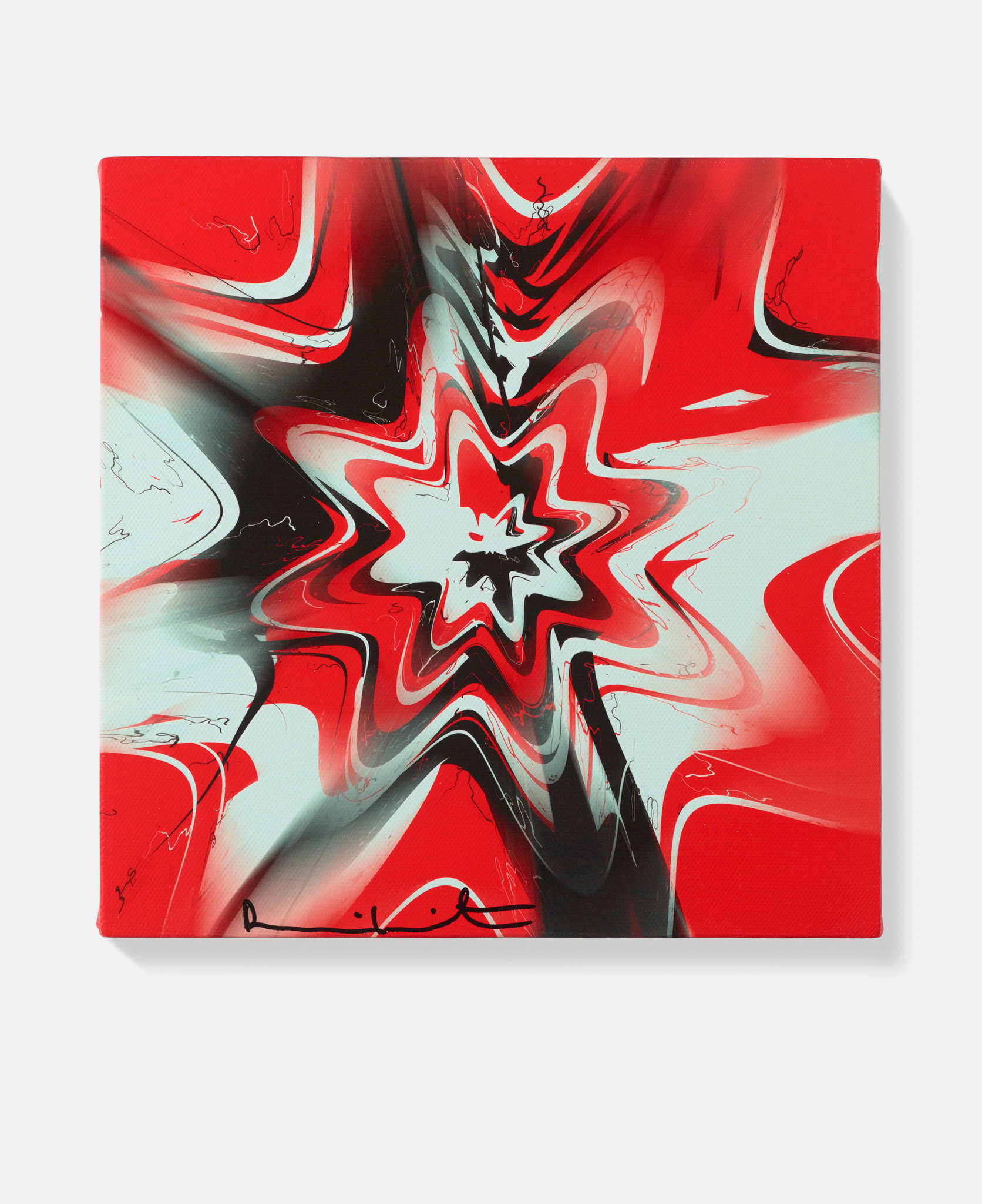 Beautiful, Fair But Picturesquely Open, Full Yet Serene, Purest And Rarest Aura Painting image #1 main image
