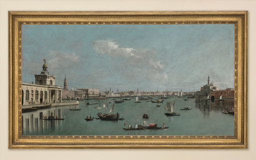 Venice, the Bacino di San Marco from the Canale della Giudecca by Bernardo Bellotto