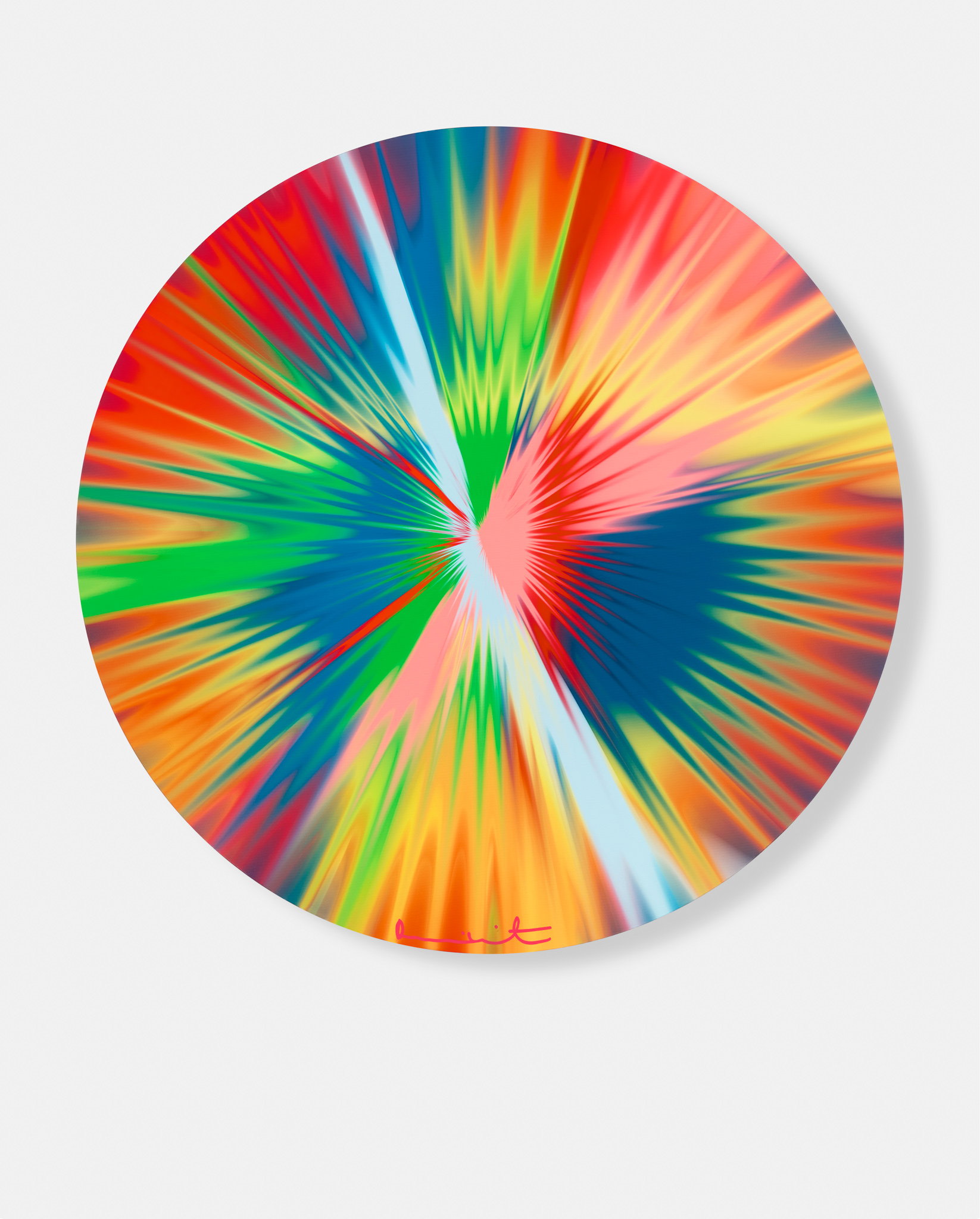 Beautiful, Extra Fine, Half-Dazed Explosion Painting image #1 main image