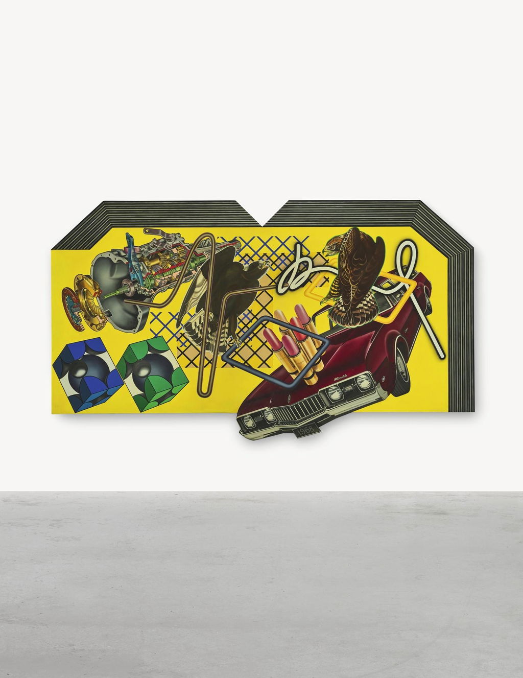 The Random Illusion No. 6 (1969). Sold for $125,300 in 2019. Image courtesy of Sotheby's